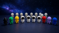 Mini Astronauta Colecionável (10 Unidades)